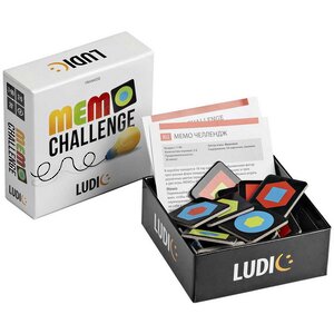 Настольная карточная игра Мемо челлендж Ludic фото 1
