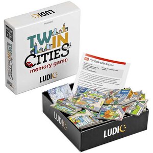 Настольная карточная игра Города-Близнецы Ludic фото 4