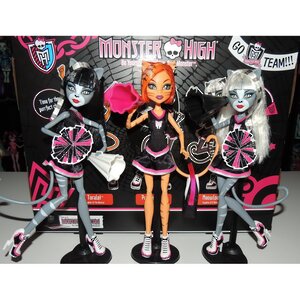 Набор кукол Торалей Страйп Пурсефона и Мяулодия Черлидеры (Monster High) Mattel фото 3