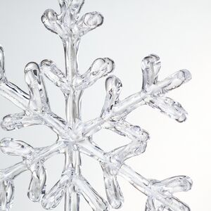 Елочная игрушка Crystal Flake 13 см, подвеска Swerox фото 2