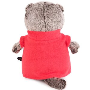 Одежда для Кота Басика 22 см - Красный флисовый жилет Budi Basa фото 3