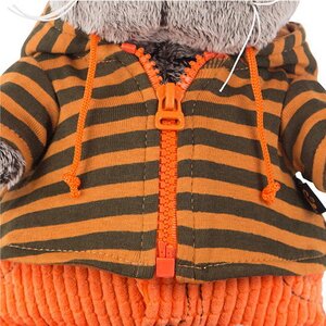 Одежда для Кота Басика 25 см - Оранжевые штаны и толстовка с капюшоном Budi Basa фото 2