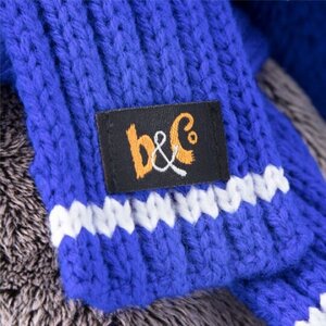 Одежда для Кота Басика 25 см - Синяя шапка-ушанка Budi Basa фото 3