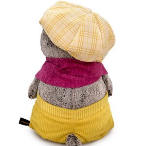Одежда для Кота Басика 25 см - Вельветовые брюки, кепка и шарфик Budi Basa фото 3