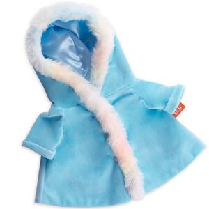 Одежда для Кошечки Лили 27 см - Голубая шубка с радужным мехом Budi Basa фото 1
