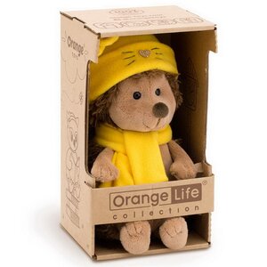 Мягкая игрушка Ёжик Колюнчик: Шапка Зайчонок 20 см, Orange Life Orange Toys фото 8