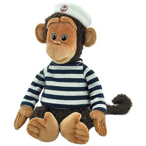 Мягкая игрушка Обезьяна Морячок Максимка 16 см Orange Toys фото 1