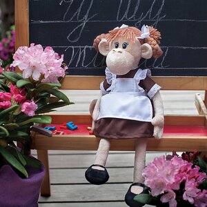 Мягкая игрушка Обезьянка Наташка 35 см Orange Toys (Орандж Тойс) фото 1