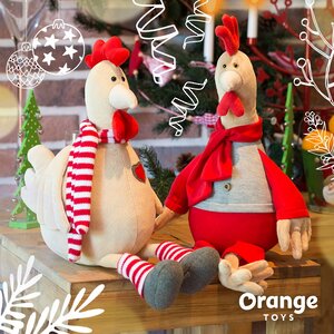 Мягкая игрушка Петушок Гриша 30 см Orange Toys (Орандж Тойс) фото 3