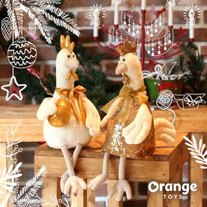 Мягкая игрушка Курочка Злата 30 см Orange Toys фото 2