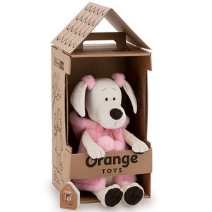 Мягкая игрушка Собачка Лапуська: Меховой стиль 25 см, Orange Life Orange Toys фото 4