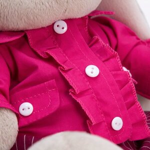 Одежда для Зайки Ми 18 см - Малиновая курточка и шортики Budi Basa фото 2