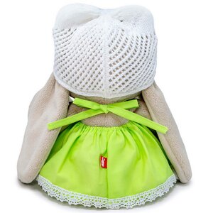 Одежда для Зайки Ми 18 см - Салатовое платье и белая шапочка Budi Basa фото 4