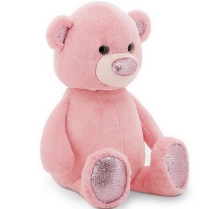 Мягкая игрушка Медвежонок Пушистик 22 см розовый Orange Toys фото 3