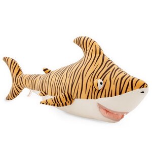 Мягкая игрушка-подушка Тигровая акула 77 см