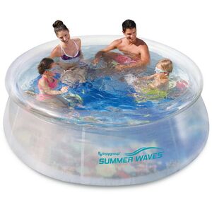 Надувной бассейн Quick Set (Квик Сет) 244*76 см, с 3D очками Summer Waves (Саммер Вэйвс) фото 2