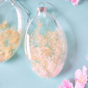 Декоративные пасхальные яйца Гербарий 10 см, 2 шт Goodwill (Гудвилл) фото 3