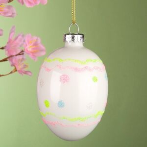 Подвесное украшение Светлая Пасха 9 см, стекло