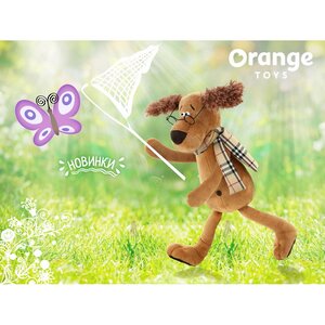 Мягкая игрушка Пёс Шарик в очках 45 см, Orange Exclusive Orange Toys фото 3