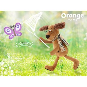 Мягкая игрушка Пёс Шарик в очках 45 см, Orange Exclusive Orange Toys фото 3