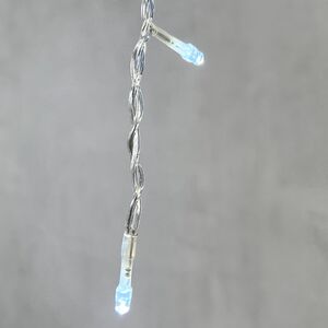 Светодиодная бахрома Quality Light 4.9*0.5 м, 240 холодных белых LED, прозрачный ПВХ, соединяемая, IP44 BEAUTY LED (Бьюти Лэд) фото 4