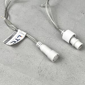 Светодиодная бахрома Quality Light 4.9*0.5 м, 240 холодных белых LED, прозрачный ПВХ, соединяемая, IP44 BEAUTY LED (Бьюти Лэд) фото 8