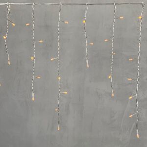 Светодиодная бахрома Quality Light 4.9*0.5 м, 240 желтых LED, прозрачный ПВХ, соединяемая, IP44 BEAUTY LED фото 7