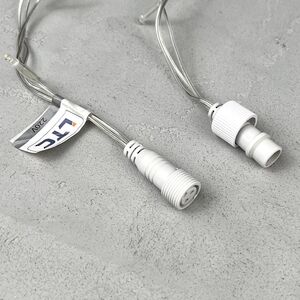 Светодиодная бахрома Quality Light 3.1*0.5 м, 150 холодных белых LED, мерцание, прозрачный ПВХ, соединяемая, IP44 BEAUTY LED фото 7