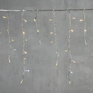 Светодиодная бахрома Quality Light 3.1*0.5 м, 150 теплых белых LED, холодное мерцание, прозрачный ПВХ, соединяемая, IP44 BEAUTY LED (Бьюти Лэд) фото 2