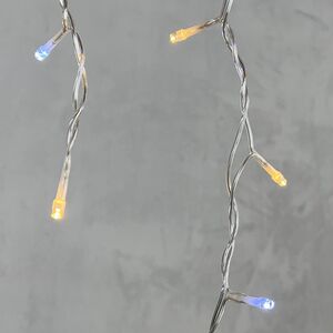 Светодиодная бахрома Quality Light 3.1*0.5 м, 150 теплых белых LED, холодное мерцание, прозрачный ПВХ, соединяемая, IP44 BEAUTY LED (Бьюти Лэд) фото 3