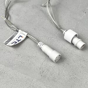 Светодиодная бахрома Quality Light 4.9*0.5 м, 240 теплых белых LED, прозрачный ПВХ, соединяемая, IP44 BEAUTY LED фото 8