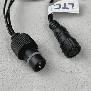 Светодиодная бахрома Quality Light 3.1*0.5 м, 150 красных LED, черный ПВХ, соединяемая, IP44 BEAUTY LED (Бьюти Лэд) фото 6