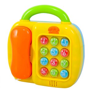 Развивающая игрушка Телефон и Пианино, двусторонняя, 20 см PlayGo (ПлейГо) фото 3