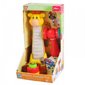 Развивающая игрушка с молоточком Забавный жираф, 25 см PlayGo фото 2