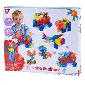Детский конструктор PlayGo Юный инженер 62 детали PlayGo фото 1