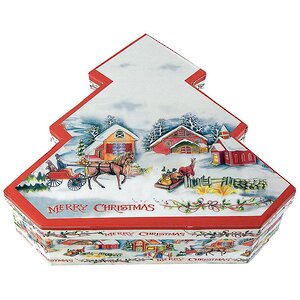 Набор шаров папье-маше в подарочной коробке Новогодняя кутерьма 7.5 см, 6 шт Mister Christmas фото 2