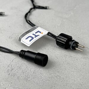 Светодиодная гирлянда Quality Light 100 красных LED ламп 10 м, с мерцанием, черный ПВХ, соединяемая, IP44 BEAUTY LED (Бьюти Лэд) фото 7