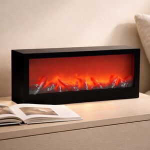 Декоративный камин Люминеско 45*20 см, батарейки