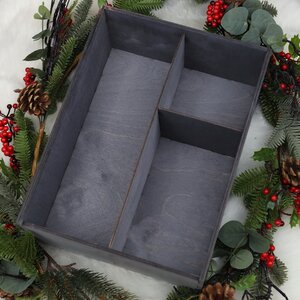 Деревянный подарочный ящик Wood Line: Grande 32 см Christmas Apple фото 5