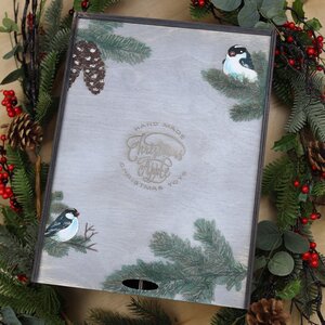 Деревянный подарочный ящик Wood Line: Grande 32 см Christmas Apple фото 6