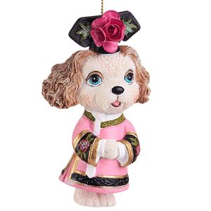 Елочная игрушка Собачка Спаниель 10 см Goodwill фото 5