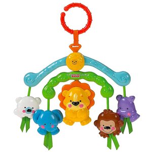 Подвеска для коляски и кроватки Веселые зверята Fisher Price (Фишер Прайс) фото 1