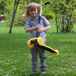 Складной трехколесный самокат Small Rider Randy Flash, светящиеся колеса, розовый Small Rider фото 5