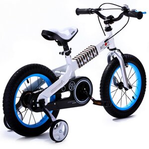 Двухколесный велосипед Royal Baby Buttons Steel 14" синий Royal Baby фото 3