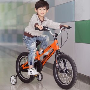 Двухколесный велосипед Royal Baby Freestyle Space 18" оранжевый Royal Baby фото 3