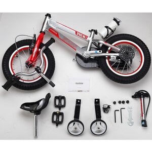 Двухколесный велосипед Royal Baby Freestyle Space 18" серебряный Royal Baby фото 7