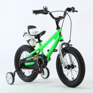 Двухколесный велосипед Royal Baby Freestyle Steel 14" зеленый