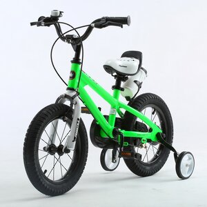 Двухколесный велосипед Royal Baby Freestyle Steel 14" зеленый Royal Baby фото 3
