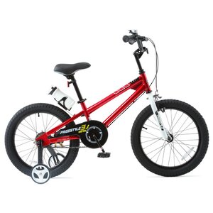 Двухколесный велосипед Royal Baby Freestyle Steel 18" красный