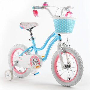 Двухколесный велосипед Royal Baby Stargirl Steel 18" голубой